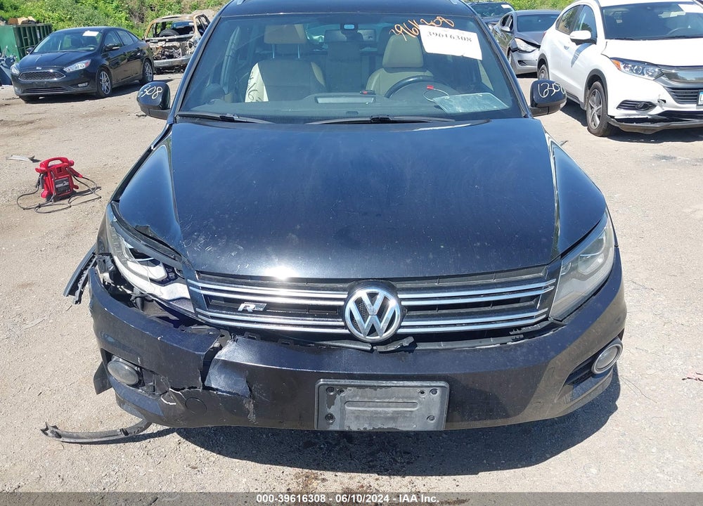 2014 VOLKSWAGEN TIGUAN R-LINE VIN: WVGBV3AX5EW070603