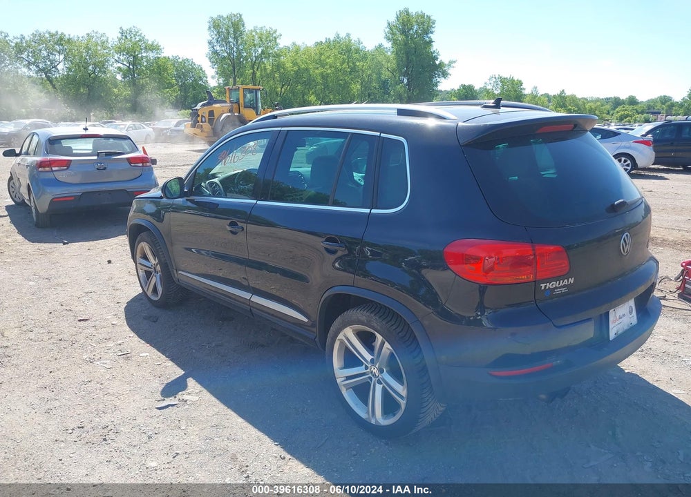 2014 VOLKSWAGEN TIGUAN R-LINE VIN: WVGBV3AX5EW070603