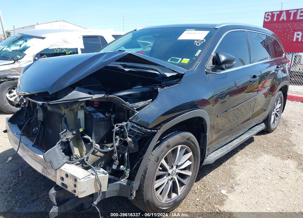 2017 TOYOTA HIGHLANDER VIN: 5TDJZRFH2HS436840