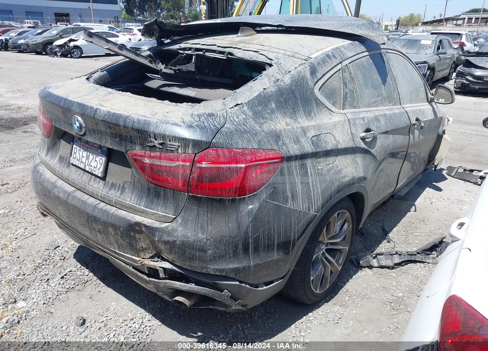 2017 BMW X6 VIN: 5UXKU2C58H0N85436