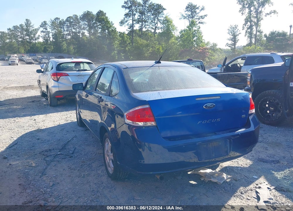 2009 FORD FOCUS SE VIN: 1FAHP35N59W214891