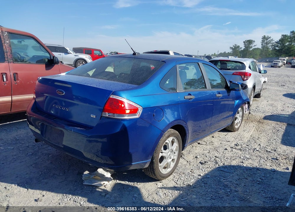 2009 FORD FOCUS SE VIN: 1FAHP35N59W214891