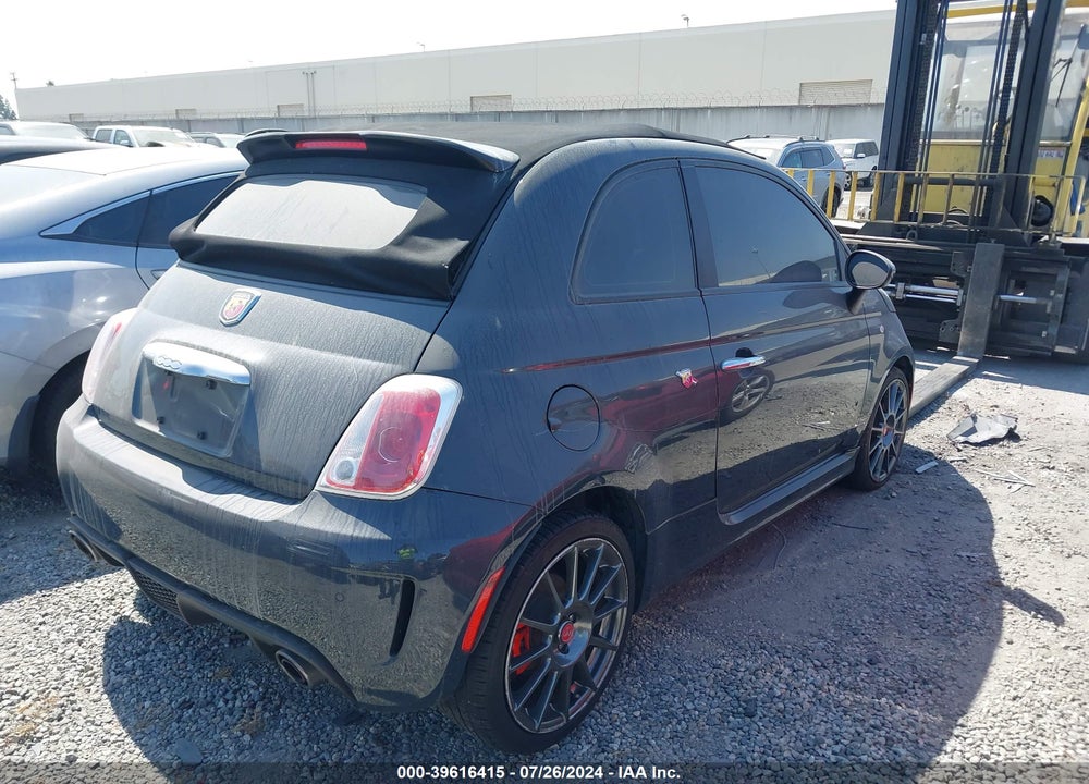 2017 FIAT 500C ABARTH VIN: 3C3CFFJH0HT659220