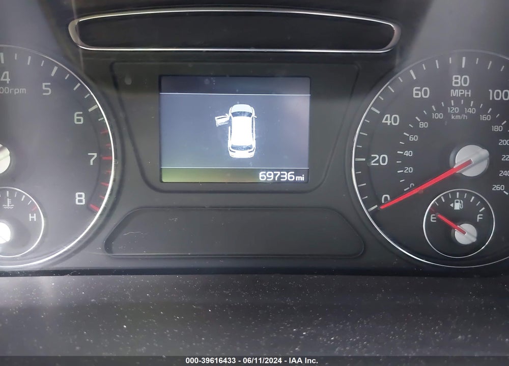 2020 KIA SORENTO 2.4L L VIN: 5XYPG4A38LG670775