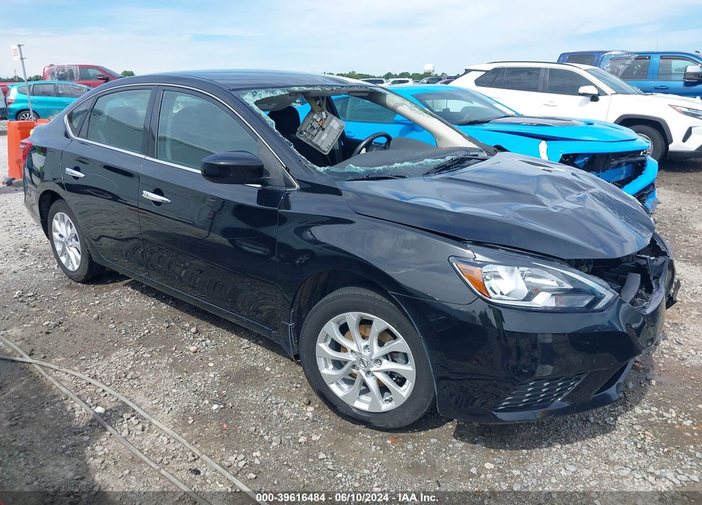 2019 NISSAN SENTRA SV VIN: 3N1AB7AP2KY351815