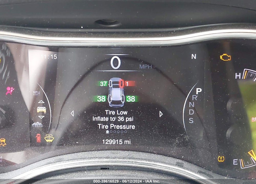 2015 JEEP GRAND CHEROKEE LIMITED VIN: 1C4RJFBG6FC877536