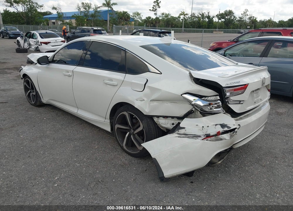 2019 HONDA ACCORD SPORT VIN: 1HGCV1F30KA062244