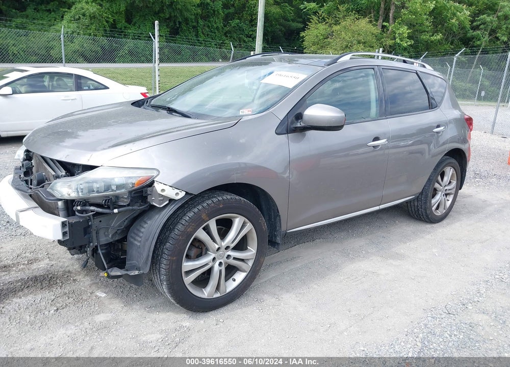 2010 NISSAN MURANO LE VIN: JN8AZ1MW7AW100341