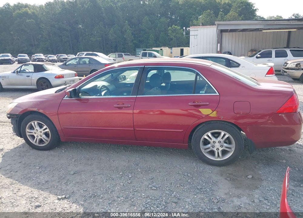 2007 HONDA ACCORD 2.4 SE VIN: 1HGCM56397A008460