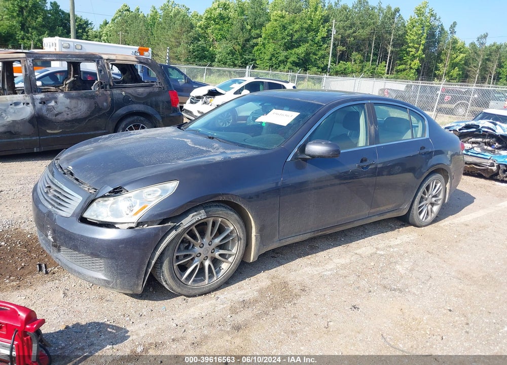 2007 INFINITI G35 JOURNEY VIN: JNKBV61E27M719226