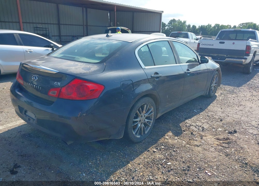 2007 INFINITI G35 JOURNEY VIN: JNKBV61E27M719226