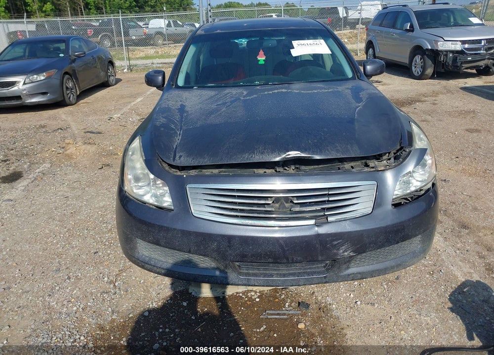 2007 INFINITI G35 JOURNEY VIN: JNKBV61E27M719226