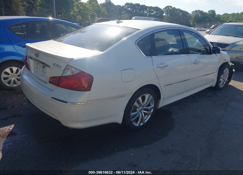 2008 INFINITI M45X VIN: JNKBY01F48M550700