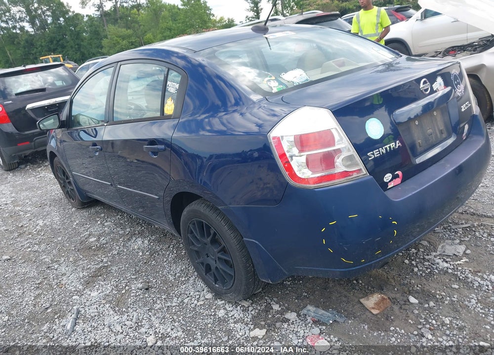 2007 NISSAN SENTRA 2.0SL VIN: 3N1AB61E07L650720
