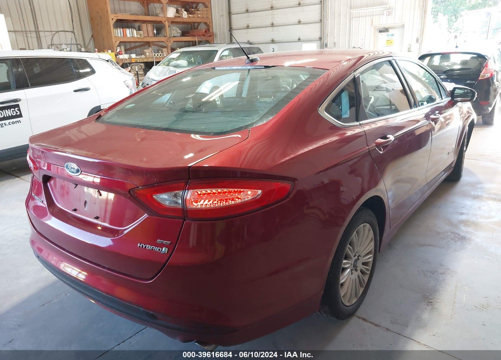 2014 FORD FUSION HYBRID SE VIN: 3FA6P0LU1ER351629