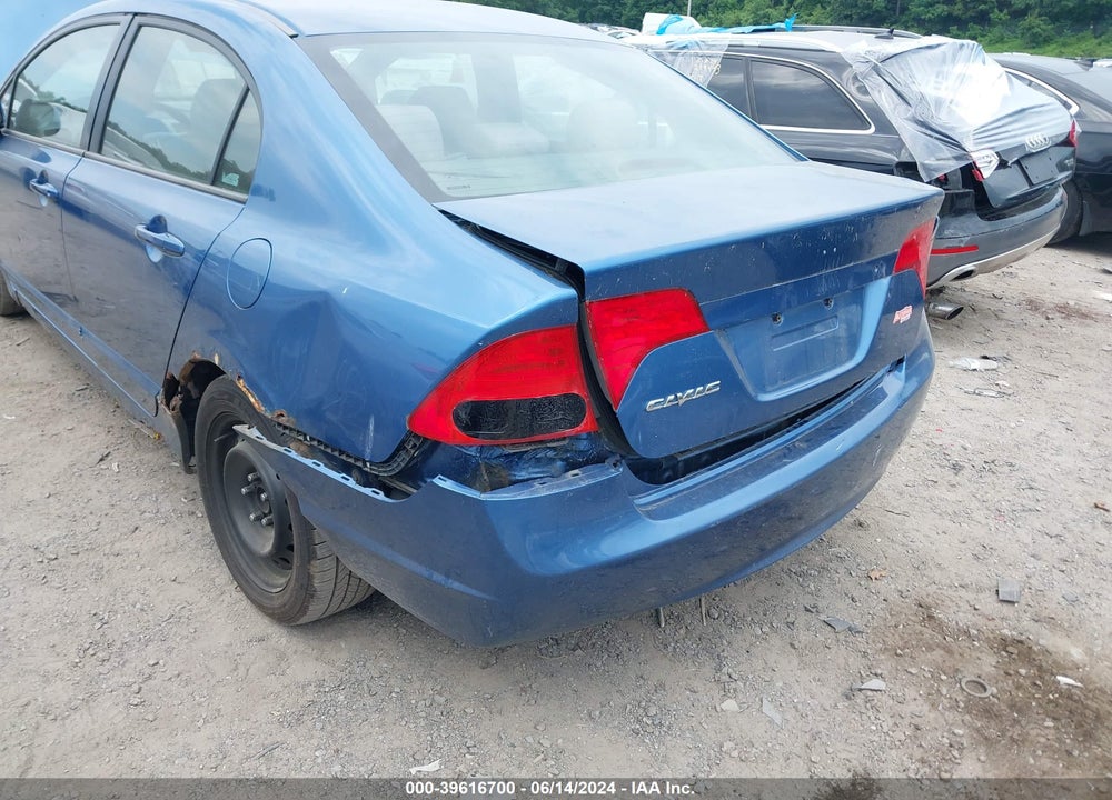 2006 HONDA CIVIC LX VIN: 1HGFA16536L106029