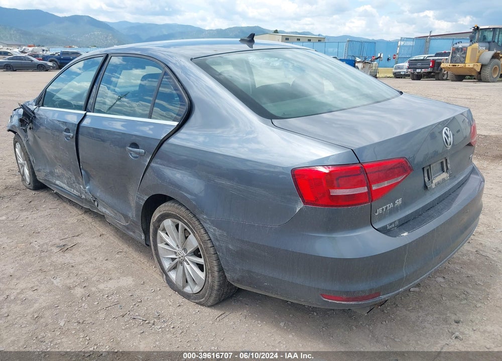 2015 VOLKSWAGEN JETTA 1.8T SE VIN: 3VWD17AJ2FM356953