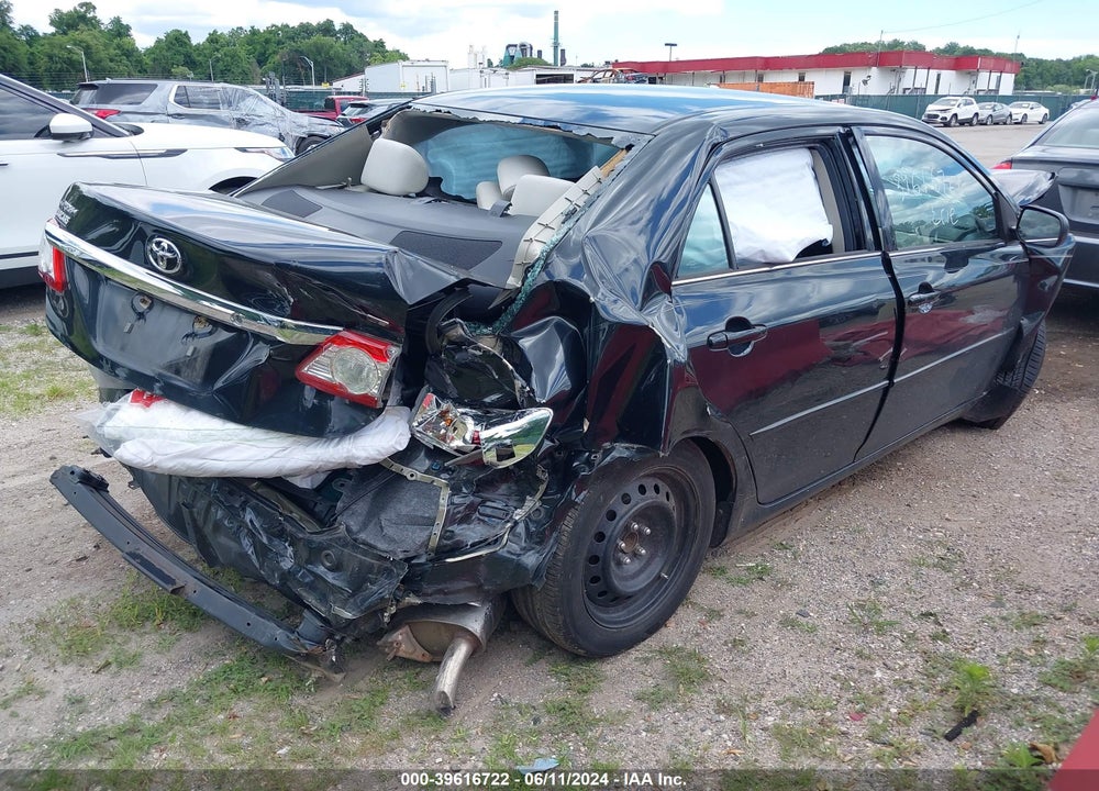 2013 TOYOTA COROLLA LE VIN: 2T1BU4EE5DC024122