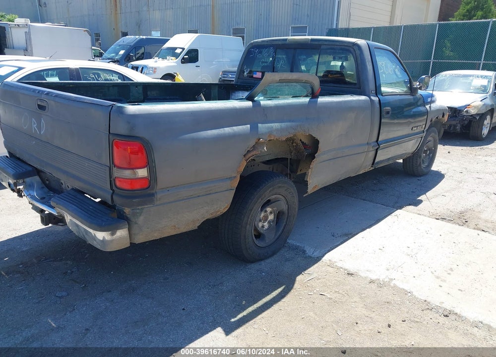 1999 DODGE RAM 1500 ST VIN: 1B7HC16Y1XS104489