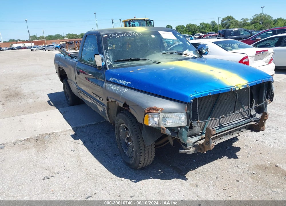 1999 DODGE RAM 1500 ST VIN: 1B7HC16Y1XS104489