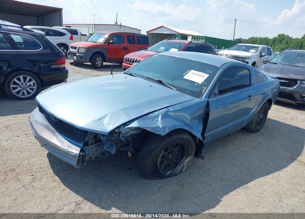 2008 FORD MUSTANG V6 DELUXE/V6 PREMIUM VIN: 1ZVHT80N185125086