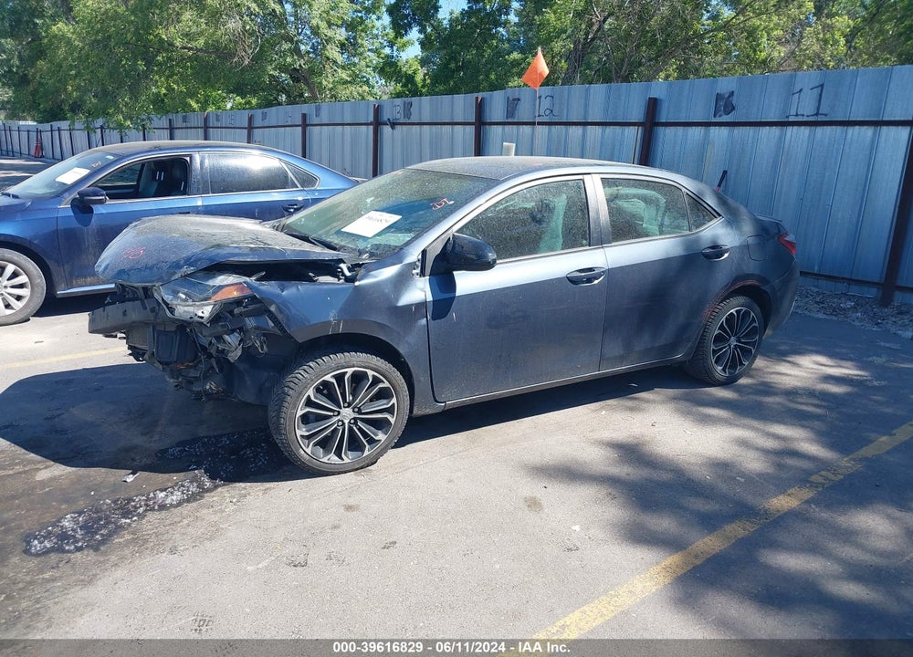 2016 TOYOTA COROLLA S PLUS VIN: 2T1BURHE5GC714837