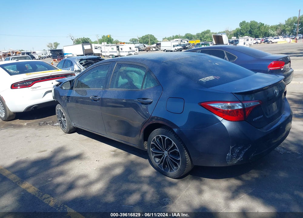 2016 TOYOTA COROLLA S PLUS VIN: 2T1BURHE5GC714837