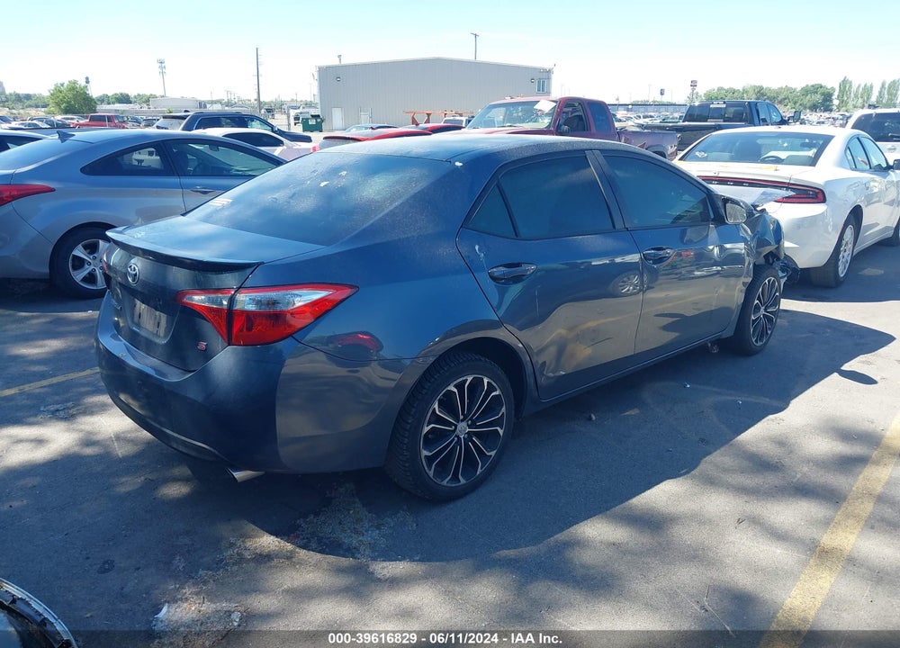 2016 TOYOTA COROLLA S PLUS VIN: 2T1BURHE5GC714837