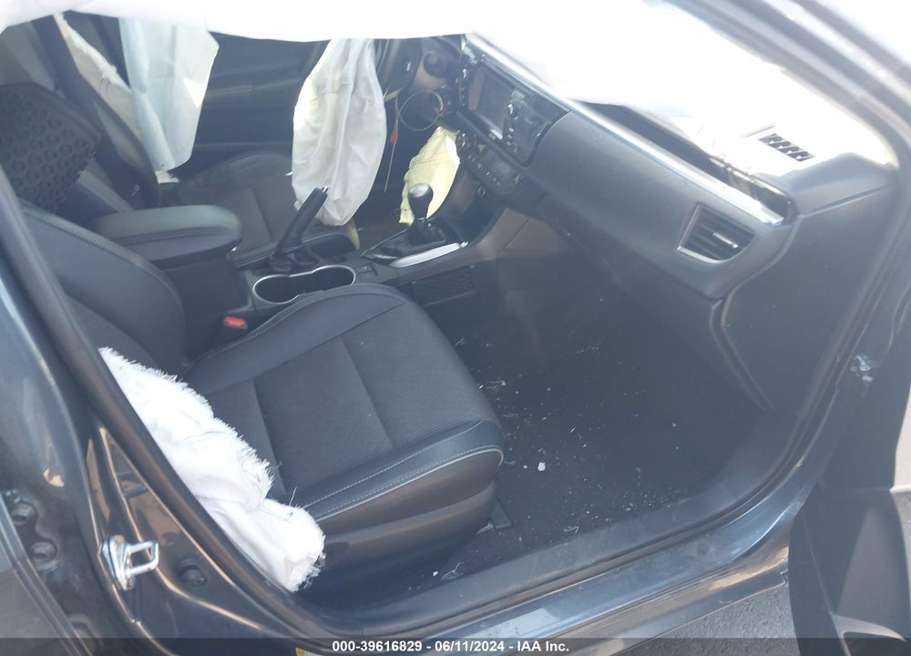 2016 TOYOTA COROLLA S PLUS VIN: 2T1BURHE5GC714837