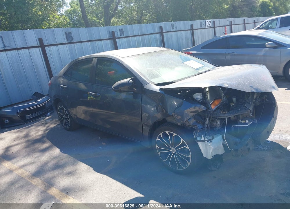 2016 TOYOTA COROLLA S PLUS VIN: 2T1BURHE5GC714837