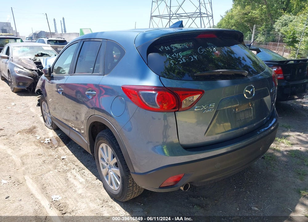 2016 MAZDA CX-5 TOURING VIN: JM3KE4CY0G0825802