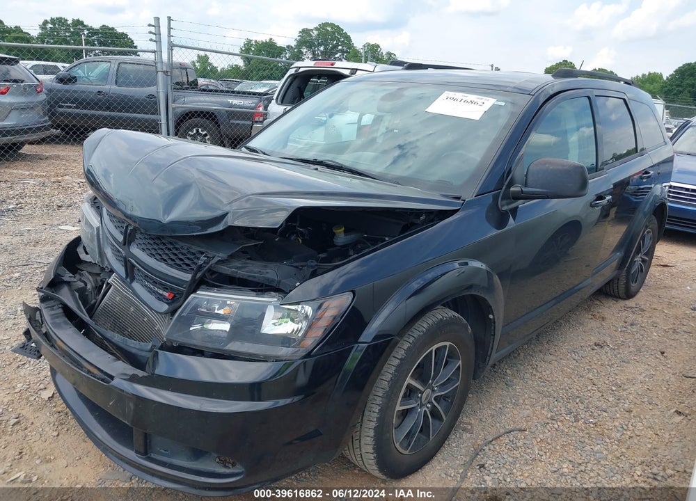2018 DODGE JOURNEY SE VIN: 3C4PDCAB6JT444637