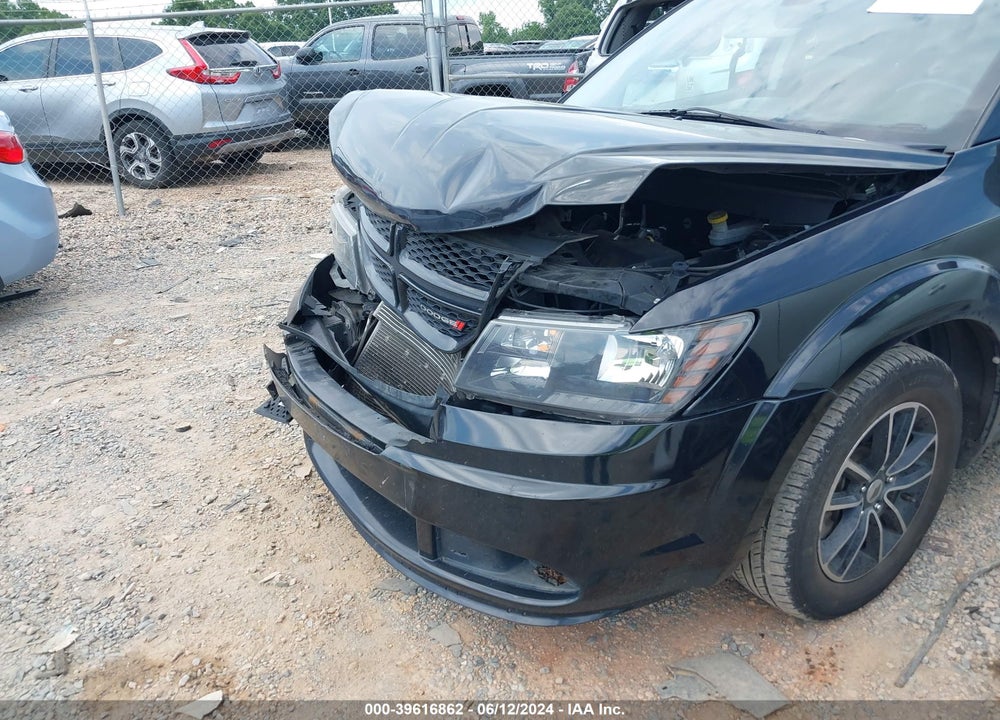 2018 DODGE JOURNEY SE VIN: 3C4PDCAB6JT444637