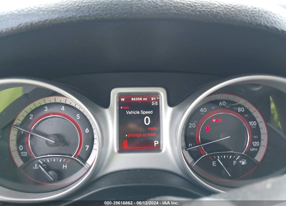 2018 DODGE JOURNEY SE VIN: 3C4PDCAB6JT444637