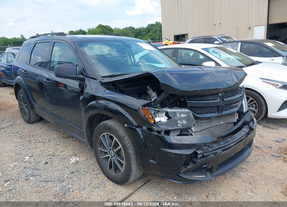 2018 DODGE JOURNEY SE VIN: 3C4PDCAB6JT444637