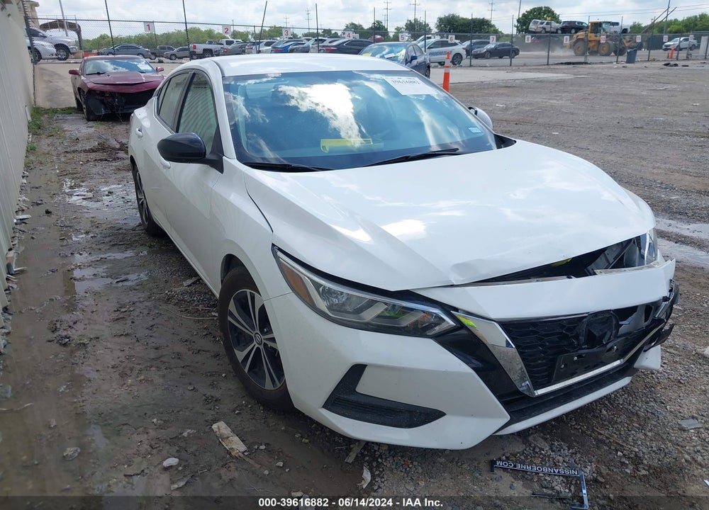 2021 NISSAN SENTRA SV XTRONIC CVT VIN: 3N1AB8CVXMY224282