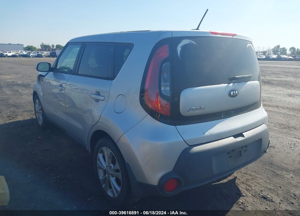 2015 KIA SOUL VIN: KNDJP3A5XF7762103