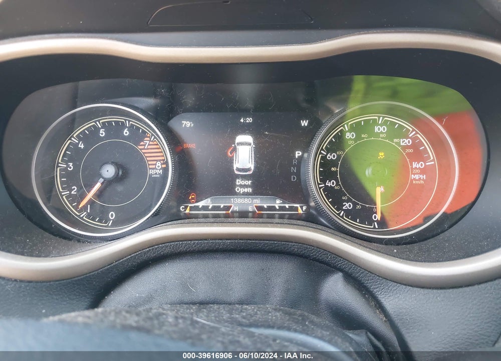 2017 JEEP CHEROKEE HIGH ALTITUDE FWD VIN: 1C4PJLDSXHW642484
