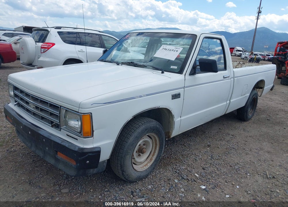 1986 CHEVROLET S TRUCK S10 VIN: 1GCCS14E2G2117600