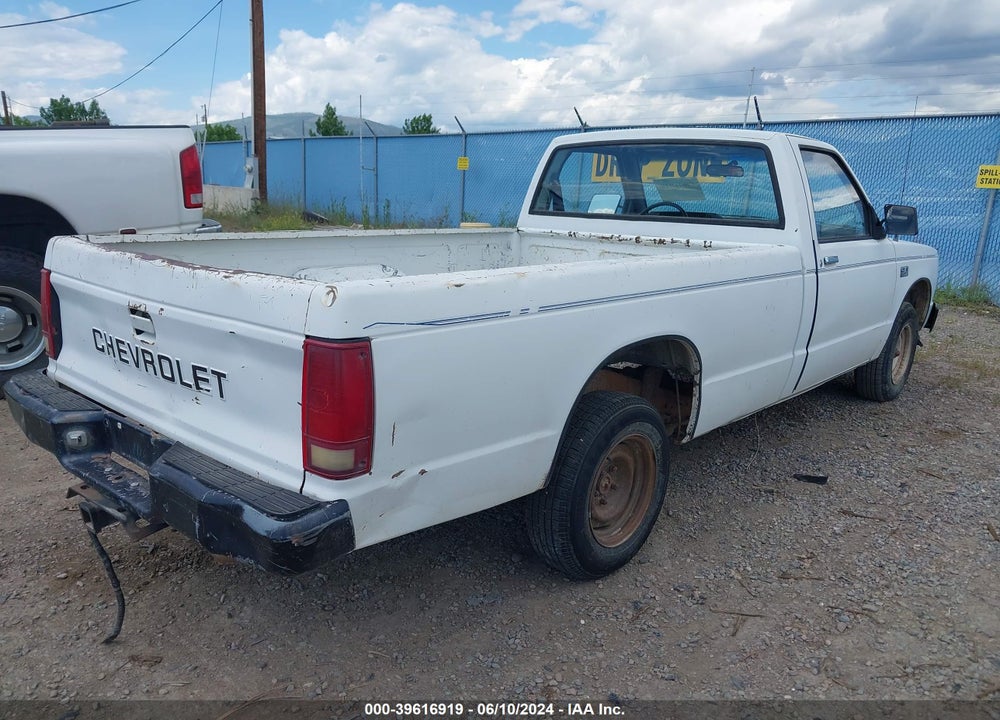 1986 CHEVROLET S TRUCK S10 VIN: 1GCCS14E2G2117600