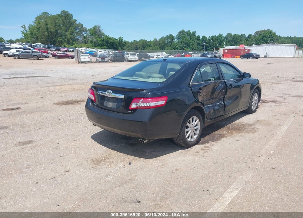 2011 TOYOTA CAMRY XLE V6 VIN: 4T1BK3EK3BU126360