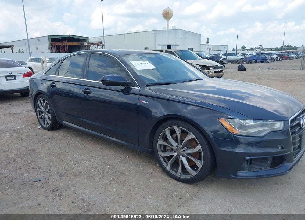 2014 AUDI A6 3.0T PREMIUM PLUS VIN: WAUHGAFC4EN066581