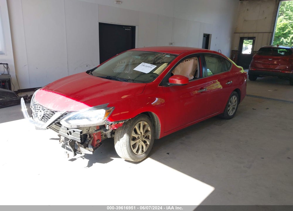 2018 NISSAN SENTRA SV VIN: 3N1AB7AP0JL635388