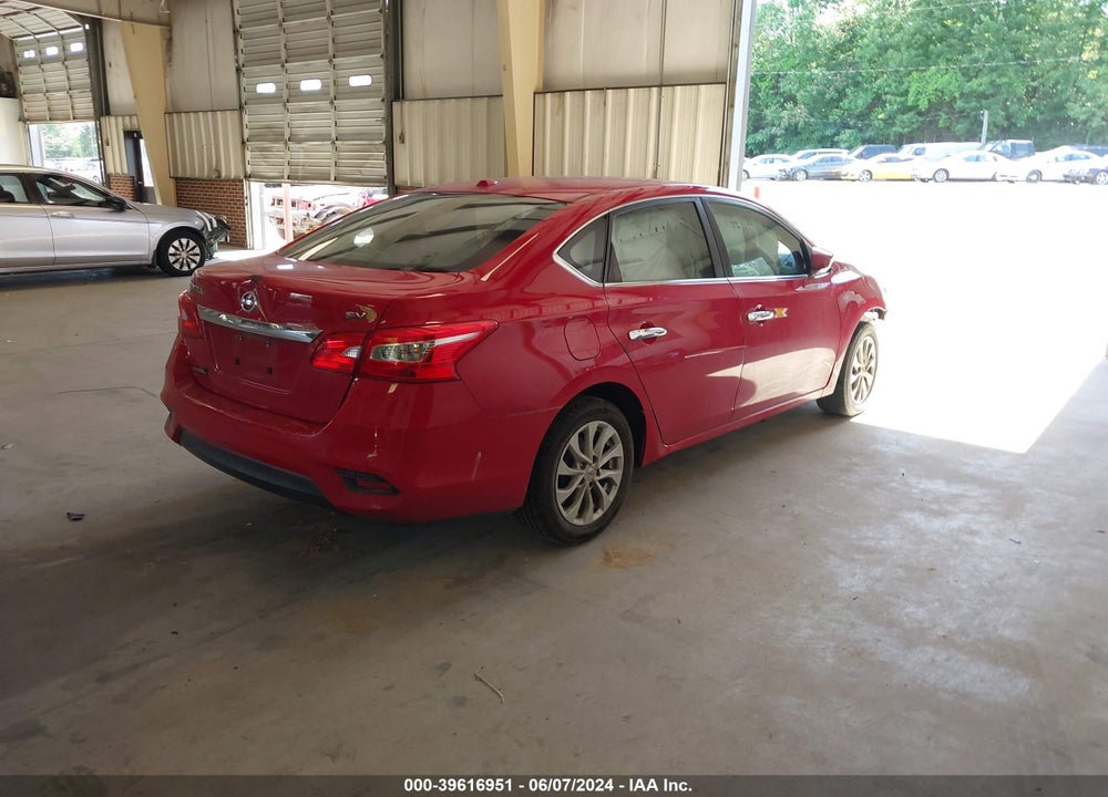 2018 NISSAN SENTRA SV VIN: 3N1AB7AP0JL635388
