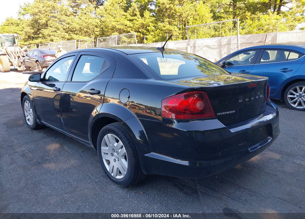 2014 DODGE AVENGER SE VIN: 1C3CDZAB6EN147640