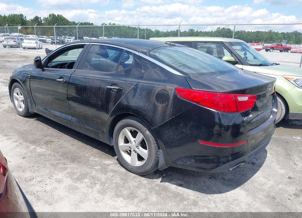 2015 KIA OPTIMA LX VIN: KNAGM4A76F5660297