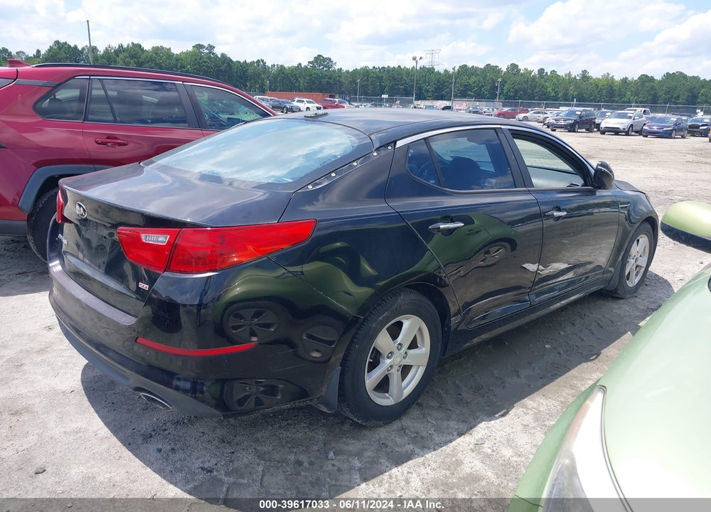 2015 KIA OPTIMA LX VIN: KNAGM4A76F5660297