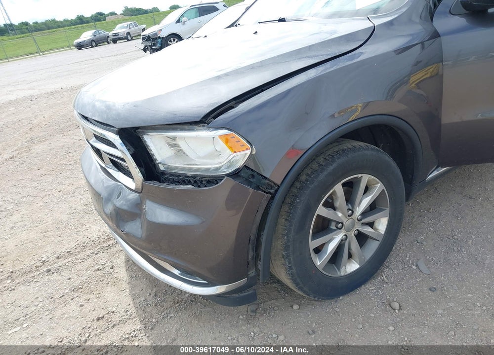 2015 DODGE DURANGO LIMITED VIN: 1C4RDJDG6FC201918