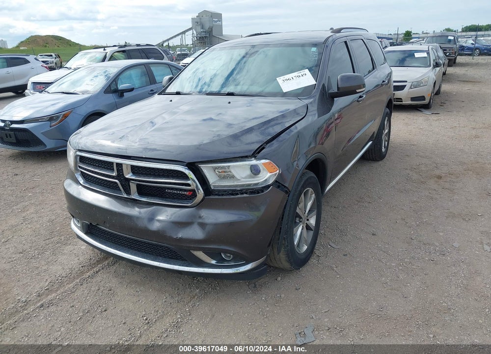 2015 DODGE DURANGO LIMITED VIN: 1C4RDJDG6FC201918