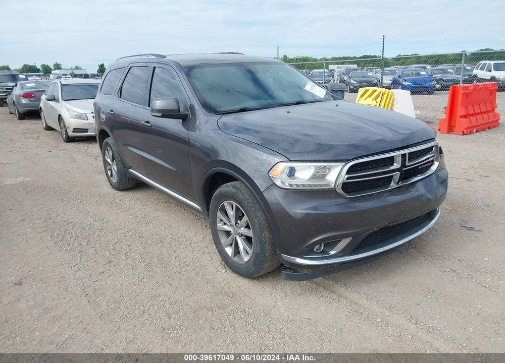 2015 DODGE DURANGO LIMITED VIN: 1C4RDJDG6FC201918